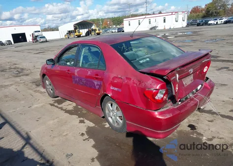 2007 Toyota Corolla S из США, поврежденный, VIN 2T1BR32E37C837589